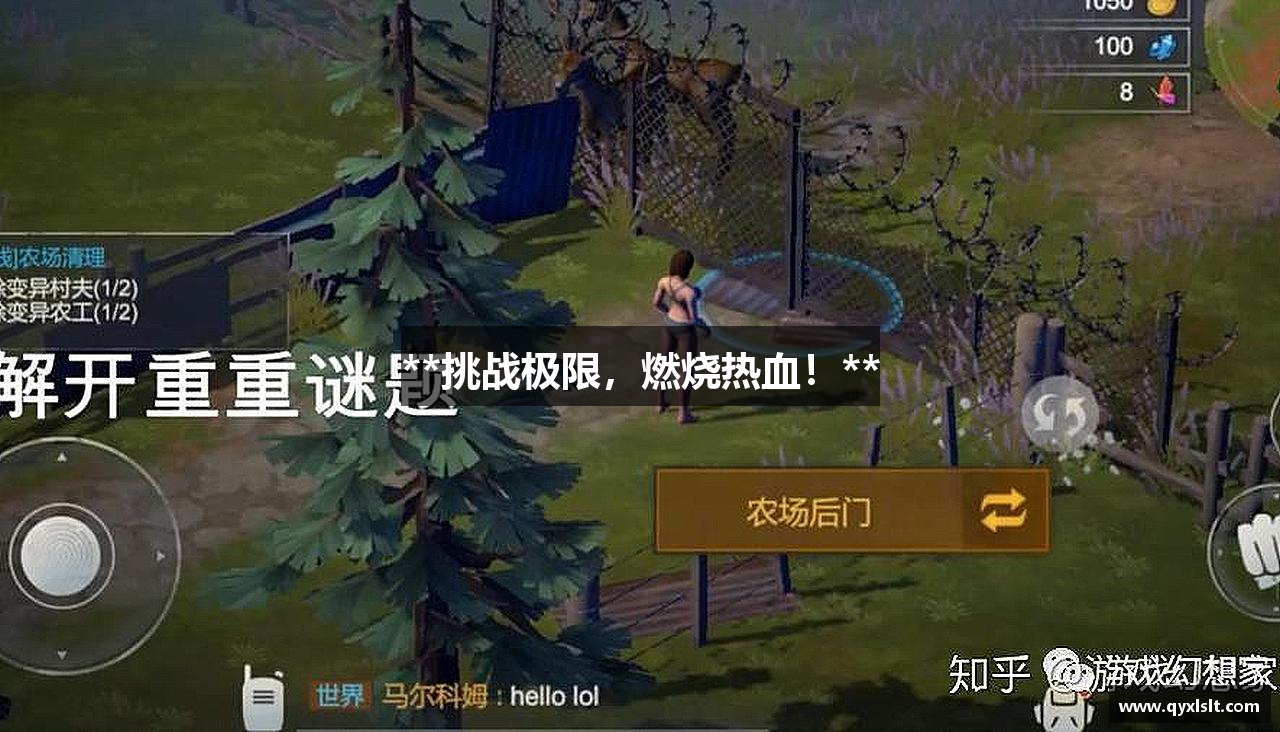 **挑战极限，燃烧热血！**